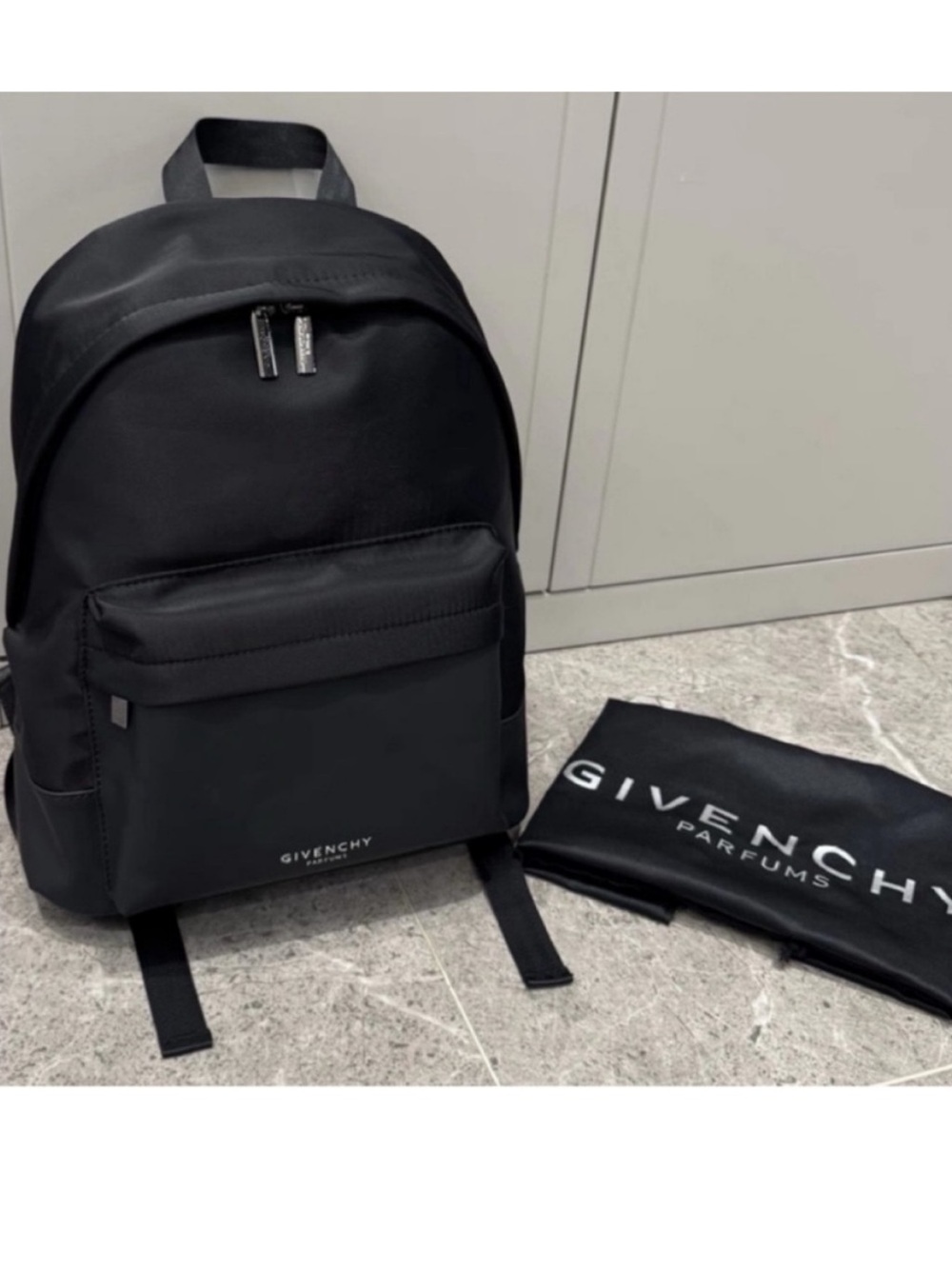 Givenchy perfume gift recycled backpack